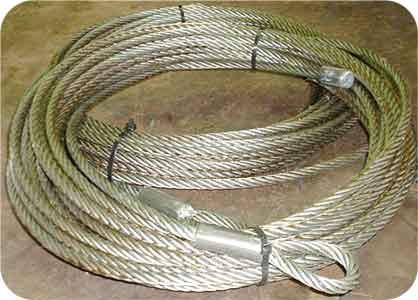 Stainless Steel Wire Rope 304 - 6x19 Class - 5/8 (Lineal Foot)